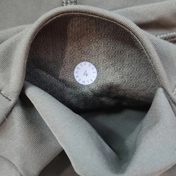Lululemon Wunder Under High Rise Sage Green Mesh Leggings Size 4 - Picture 11 of 11